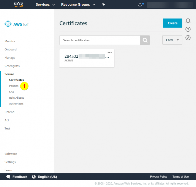 5 Step Tutorial: How To Connect Amazon AWS IoT Cloud Via MQTT