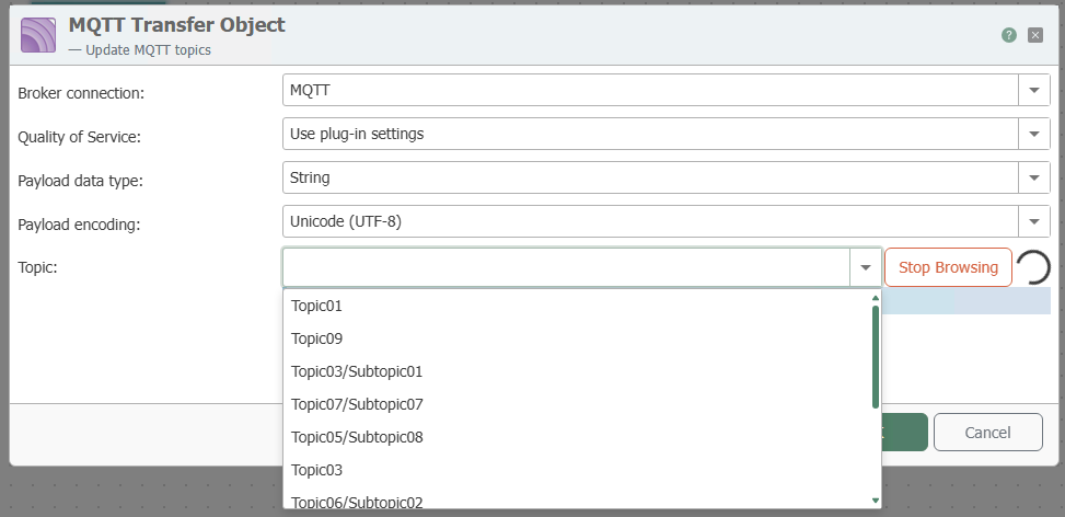 MQTT Topic Browsing